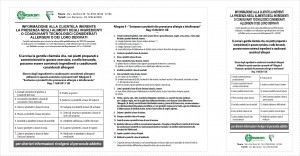 cartello allergeni