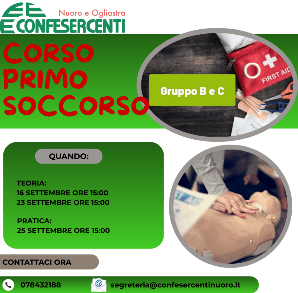 CORSO PRIMO SOCCORSO